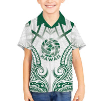 Custom Hawaii Volleyball Hawaiian Shirt Polynesian Pattern - Polynesian Pride