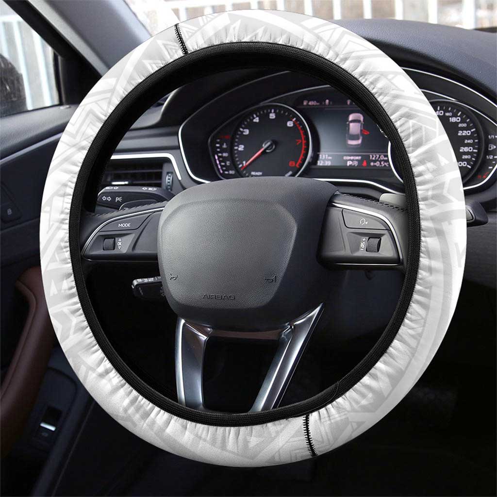 Hawaii Volleyball Steering Wheel Cover Polynesian Pattern - Polynesian Pride