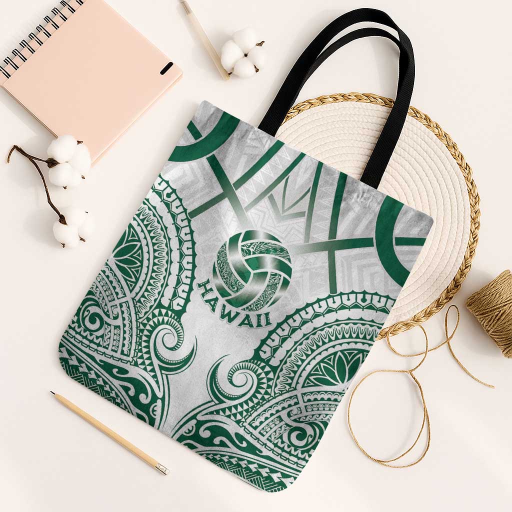 Hawaii Volleyball Tote Bag Polynesian Pattern - Polynesian Pride