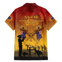 ANZAC Day Family Matching Mermaid Dress and Hawaiian Shirt Australia And New Zealand Slouch Hats LT05 - Polynesian Pride