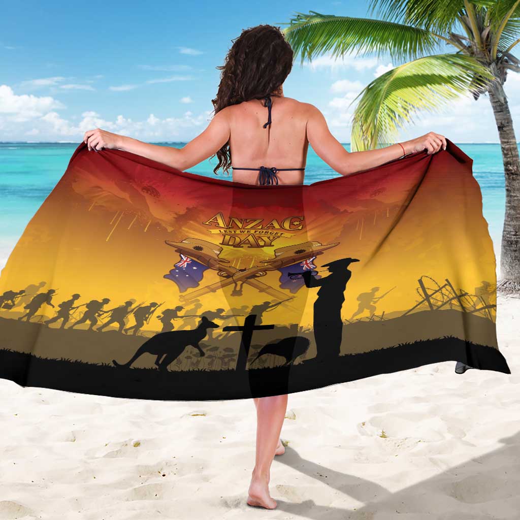 ANZAC Day Sarong Australia And New Zealand Slouch Hats