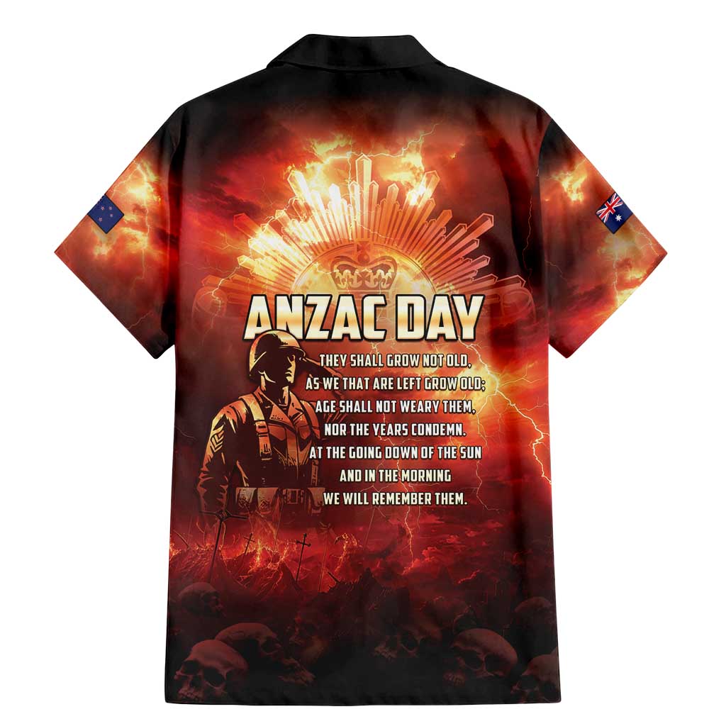 Honouring The ANZAC Spirit Family Matching Mermaid Dress and Hawaiian Shirt Gallipoli Lest We Forget LT05 - Polynesian Pride
