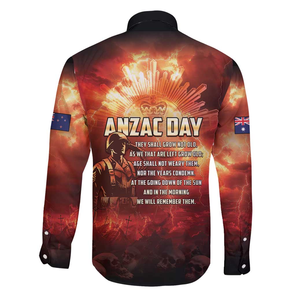 Honouring The ANZAC Spirit Family Matching Short Sleeve Bodycon Dress and Hawaiian Shirt Gallipoli Lest We Forget LT05 - Polynesian Pride