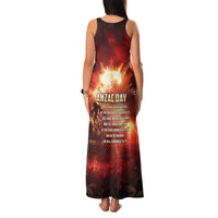 Honouring The ANZAC Spirit Family Matching Tank Maxi Dress and Hawaiian Shirt Gallipoli Lest We Forget LT05 - Polynesian Pride