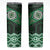 New Zealand Aotearoa Skinny Tumbler Green Taniko Art Maori Pattern