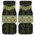 New Zealand Aotearoa Car Mats Yellow Taniko Art Maori Pattern