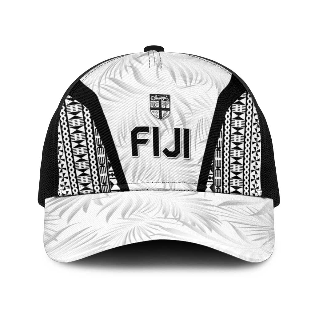Fiji 2026 Rugby Baseball Net Cap Fijian Tapa Pattern