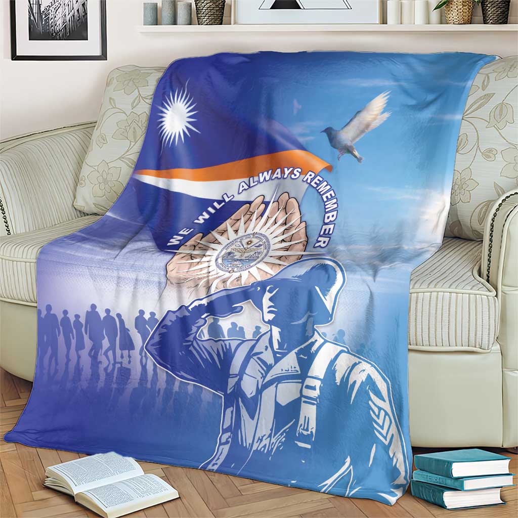 Marshall Islands Remembrance Day Blanket We Will Always Remember