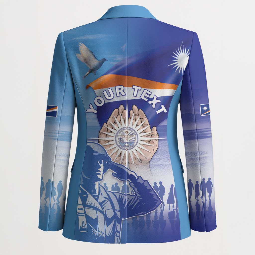 Personalised Marshall Islands Remembrance Day Blazer We Will Always Remember