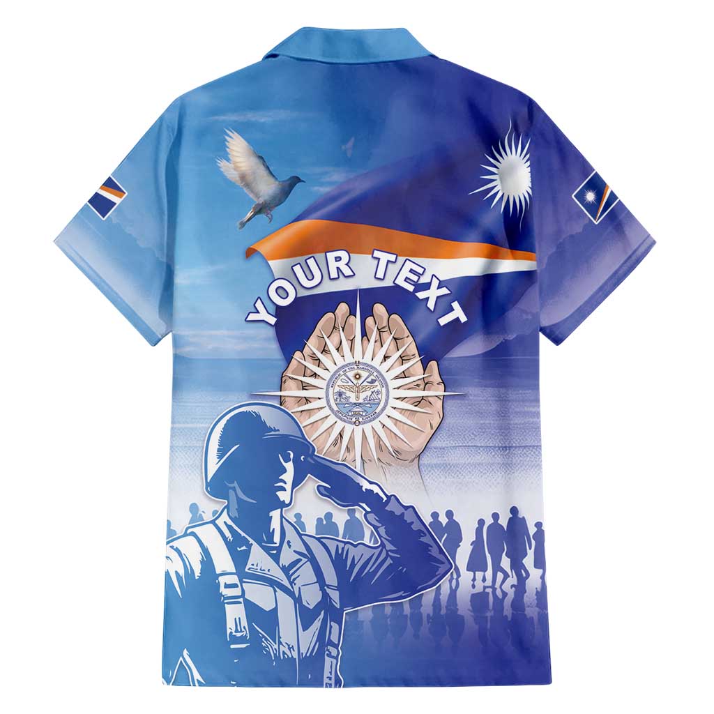 Personalised Marshall Islands Remembrance Day Family Matching Summer Maxi Dress and Hawaiian Shirt We Will Always Remember