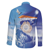 Personalised Marshall Islands Remembrance Day Family Matching Summer Maxi Dress and Hawaiian Shirt We Will Always Remember