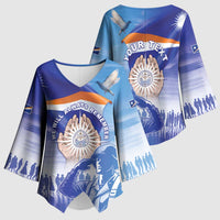 Personalised Marshall Islands Remembrance Day Kimono Sleeve Blouse We Will Always Remember