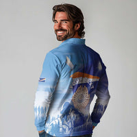 Personalised Marshall Islands Remembrance Day Long Sleeve Polo Shirt We Will Always Remember