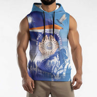 Personalised Marshall Islands Remembrance Day Sleeveless Hoodie We Will Always Remember