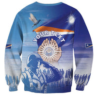 Personalised Marshall Islands Remembrance Day Sweatshirt We Will Always Remember