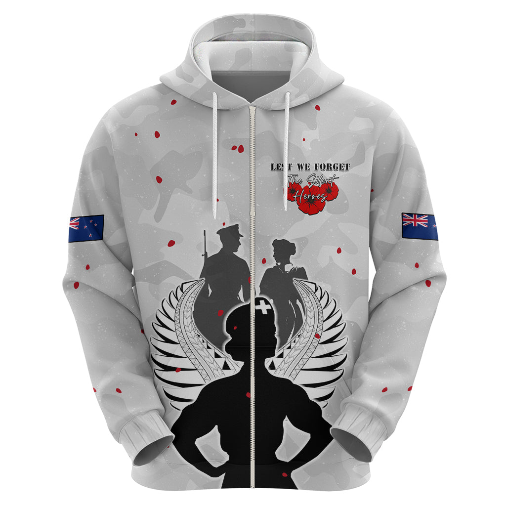 New Zealand ANZAC Day Hoodie For The Nurse Lest We Forget LT05 - Polynesian Pride