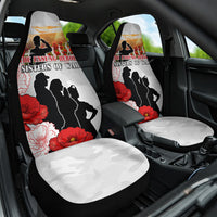 New Zealand ANZAC Day Car Seat Cover The Unsung Heroes Sisters of War LT05 One Size White - Polynesian Pride