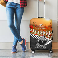New Zealand ANZAC Rugby Luggage Cover Soldier Fern With Kiwi Bird LT05 - Polynesian Pride