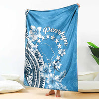 Penrhyn Gospel Day Blanket Cook Islands Tribal Pattern