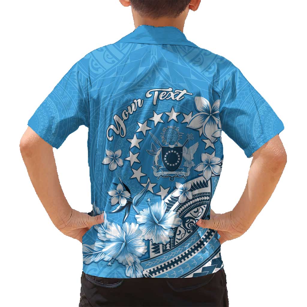 Personalised Penrhyn Gospel Day Family Matching Summer Maxi Dress and Hawaiian Shirt Cook Islands Tribal Pattern LT05 - Polynesian Pride