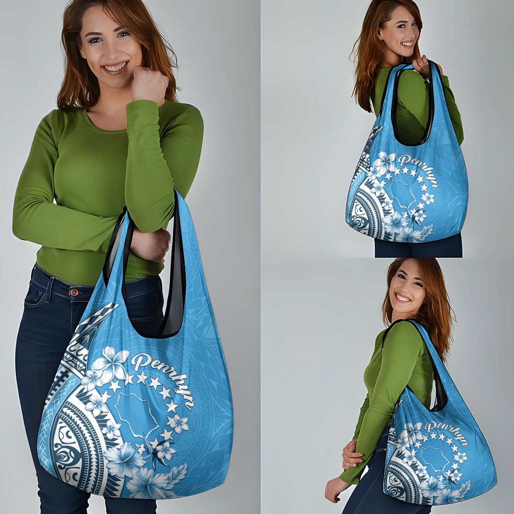 Penrhyn Gospel Day Grocery Bag Cook Islands Tribal Pattern