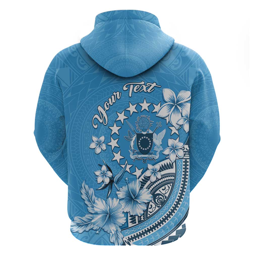 Personalised Penrhyn Gospel Day Hoodie Cook Islands Tribal Pattern