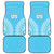 Custom Cook Islands Mauke Car Mats Polynesian Tribal Tattoo