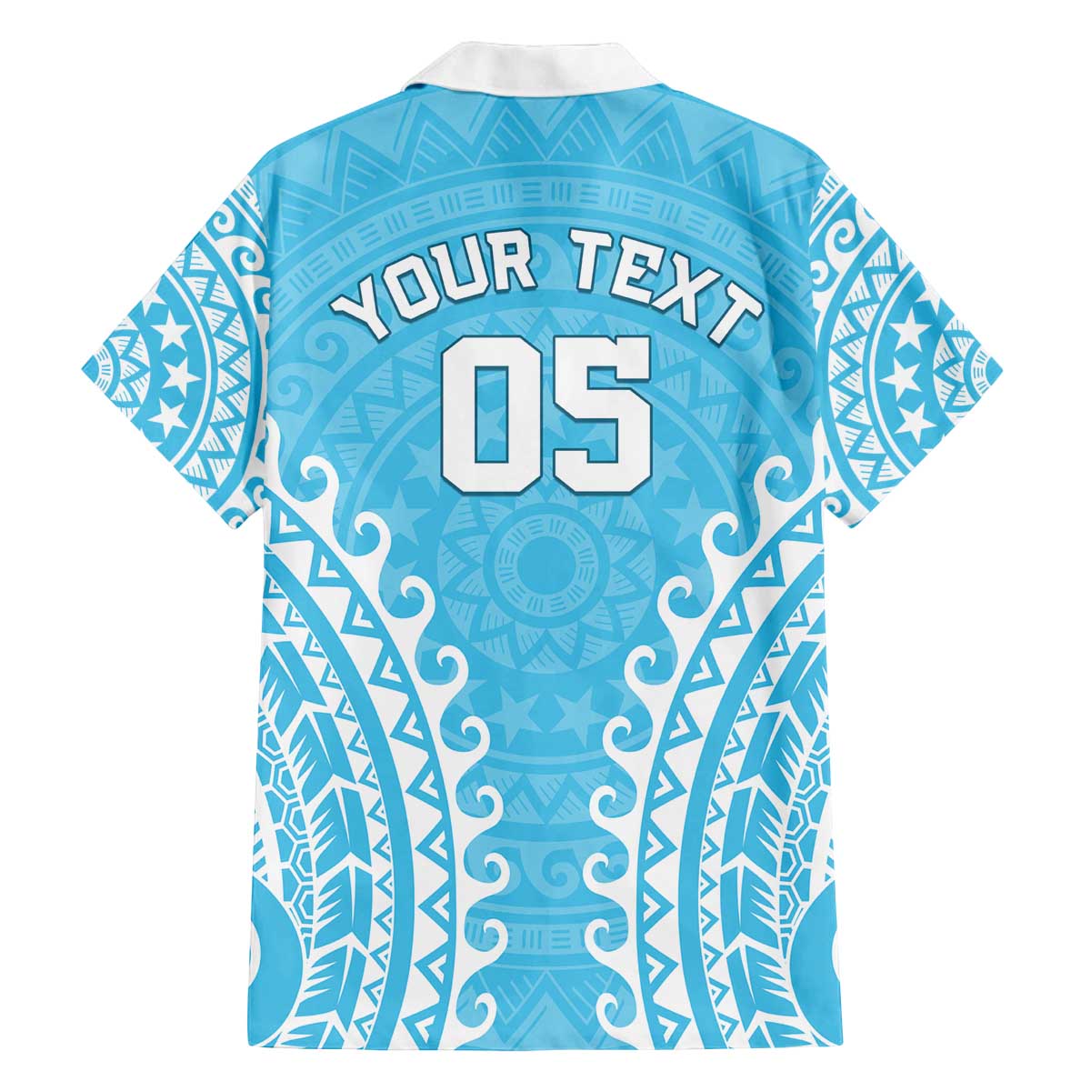 Custom Cook Islands Mauke Family Matching Off The Shoulder Long Sleeve Dress and Hawaiian Shirt Polynesian Tribal Tattoo LT05 - Polynesian Pride