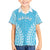 Custom Cook Islands Mauke Family Matching Off The Shoulder Long Sleeve Dress and Hawaiian Shirt Polynesian Tribal Tattoo