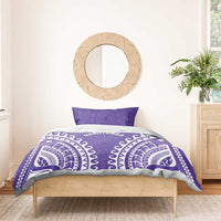 Custom Cook Islands Rarotonga Bedding Set Polynesian Tribal Tattoo