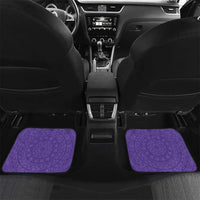 Custom Cook Islands Rarotonga Car Mats Polynesian Tribal Tattoo
