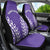 Custom Cook Islands Rarotonga Car Seat Cover Polynesian Tribal Tattoo