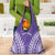 Custom Cook Islands Rarotonga Grocery Bag Polynesian Tribal Tattoo