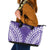 Custom Cook Islands Rarotonga Leather Tote Bag Polynesian Tribal Tattoo