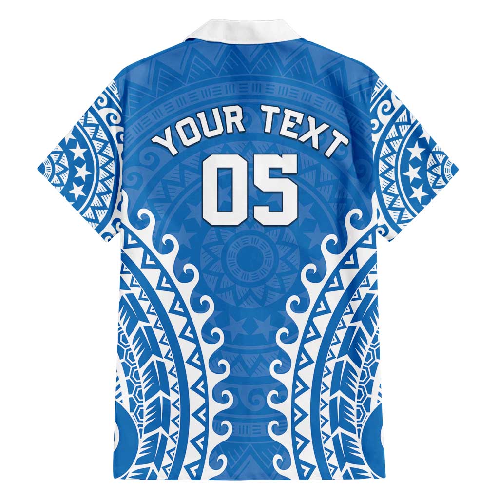 Custom Cook Islands Pukapuka Family Matching Off Shoulder Maxi Dress and Hawaiian Shirt Polynesian Tribal Tattoo LT05 - Polynesian Pride