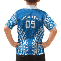 Custom Cook Islands Pukapuka Family Matching Summer Maxi Dress and Hawaiian Shirt Polynesian Tribal Tattoo LT05 - Polynesian Pride