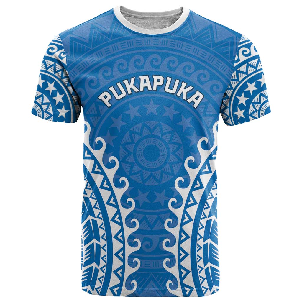 Custom Cook Islands Pukapuka T Shirt Polynesian Tribal Tattoo