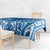 Custom Cook Islands Pukapuka Tablecloth Polynesian Tribal Tattoo
