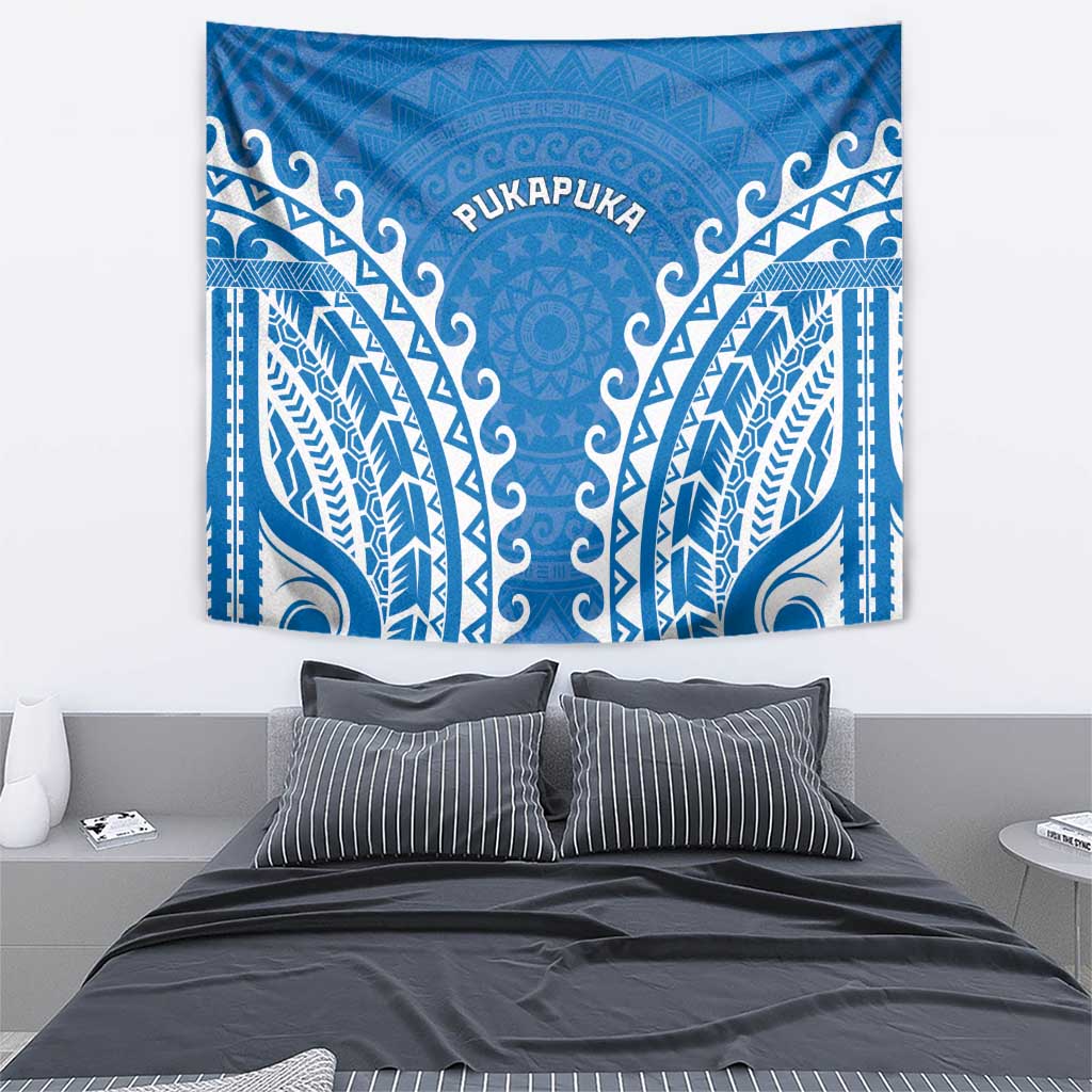 Custom Cook Islands Pukapuka Tapestry Polynesian Tribal Tattoo