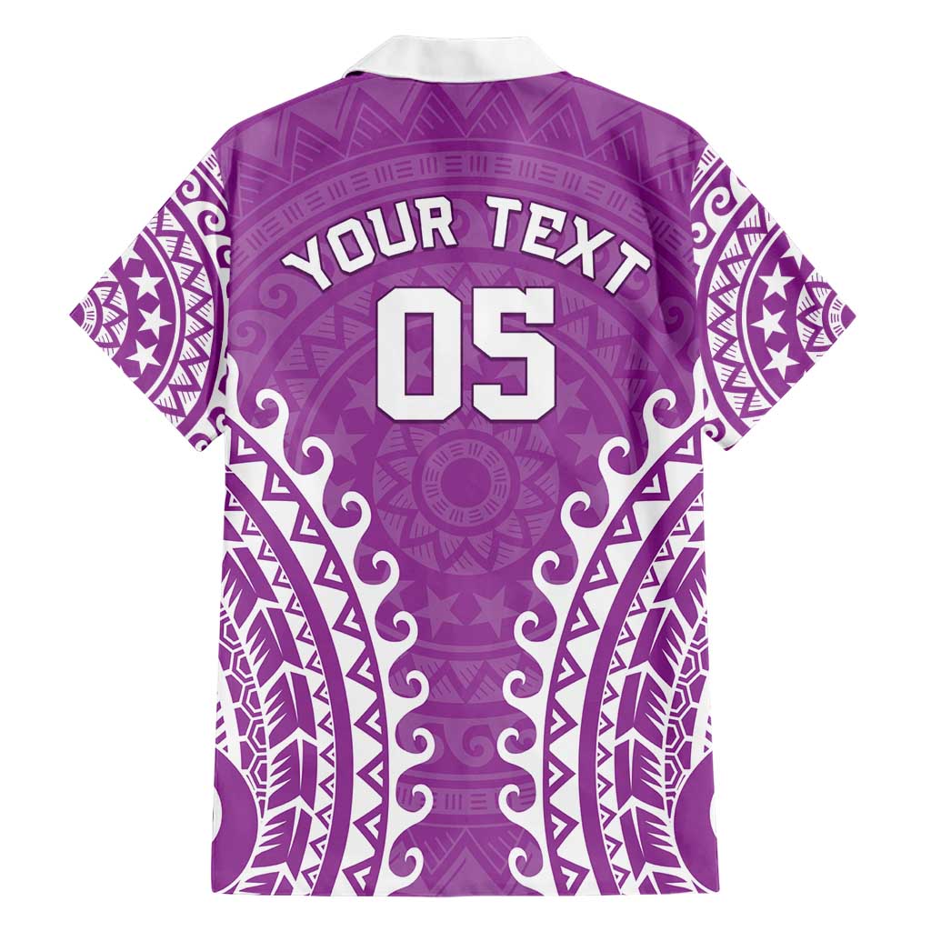 Custom Cook Islands Mangaia Family Matching Short Sleeve Bodycon Dress and Hawaiian Shirt Polynesian Tribal Tattoo LT05 - Polynesian Pride