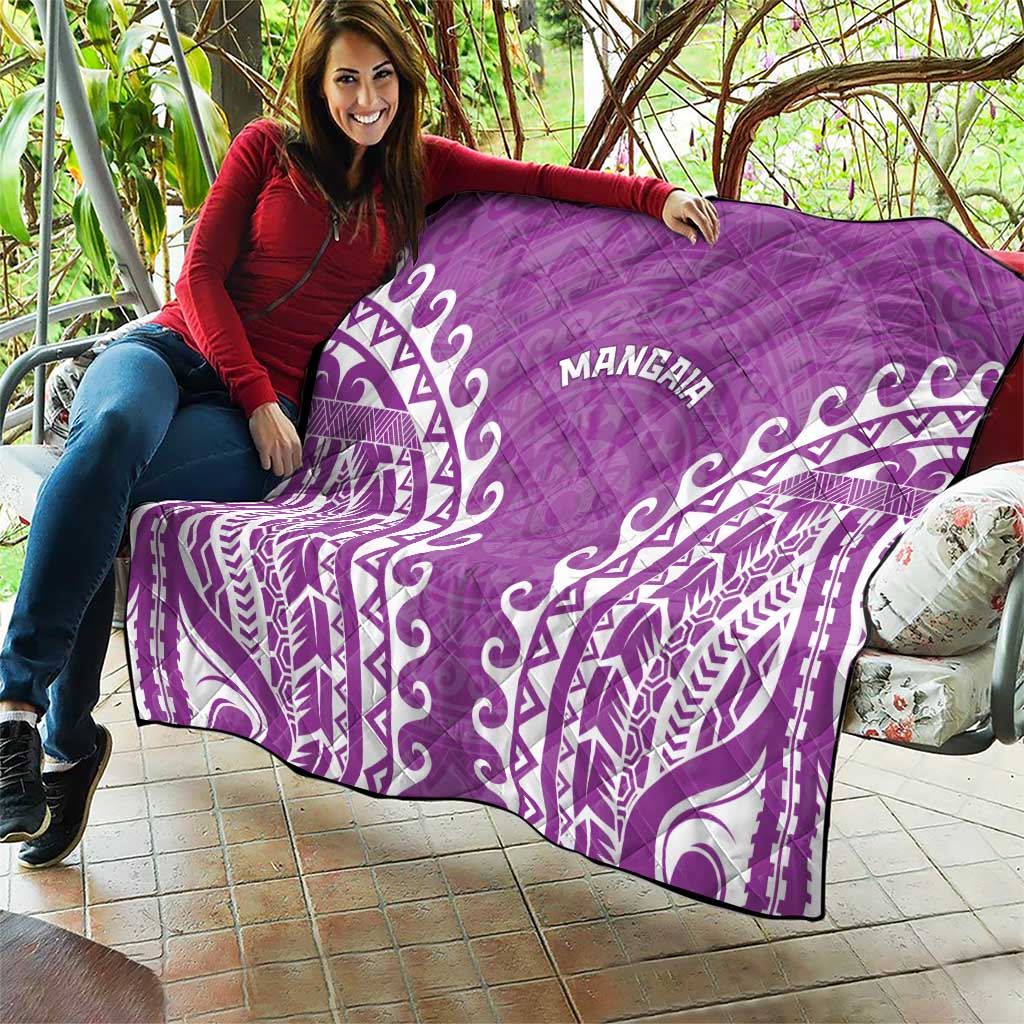 Custom Cook Islands Mangaia Quilt Polynesian Tribal Tattoo
