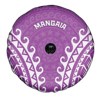 Custom Cook Islands Mangaia Spare Tire Cover Polynesian Tribal Tattoo