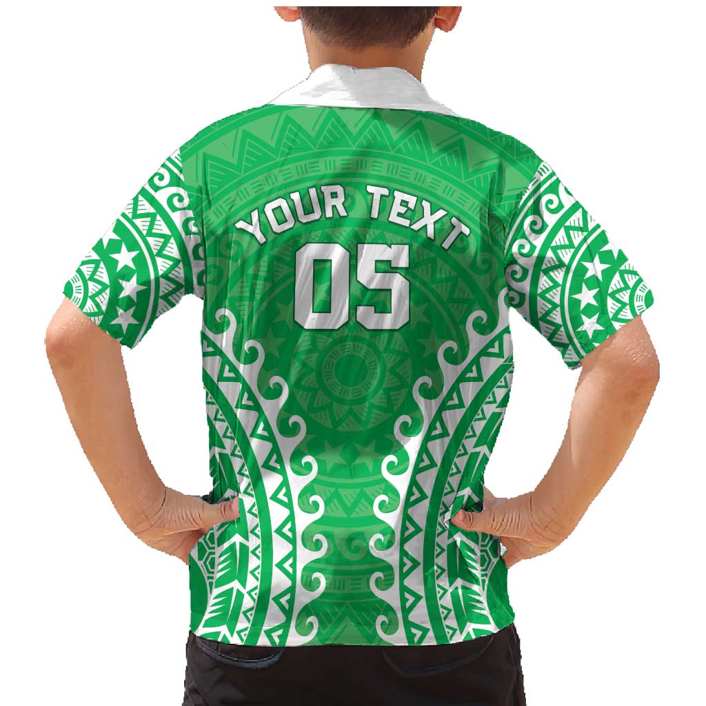 Custom Cook Islands Mitiaro Family Matching Mermaid Dress and Hawaiian Shirt Polynesian Tribal Tattoo LT05 - Polynesian Pride
