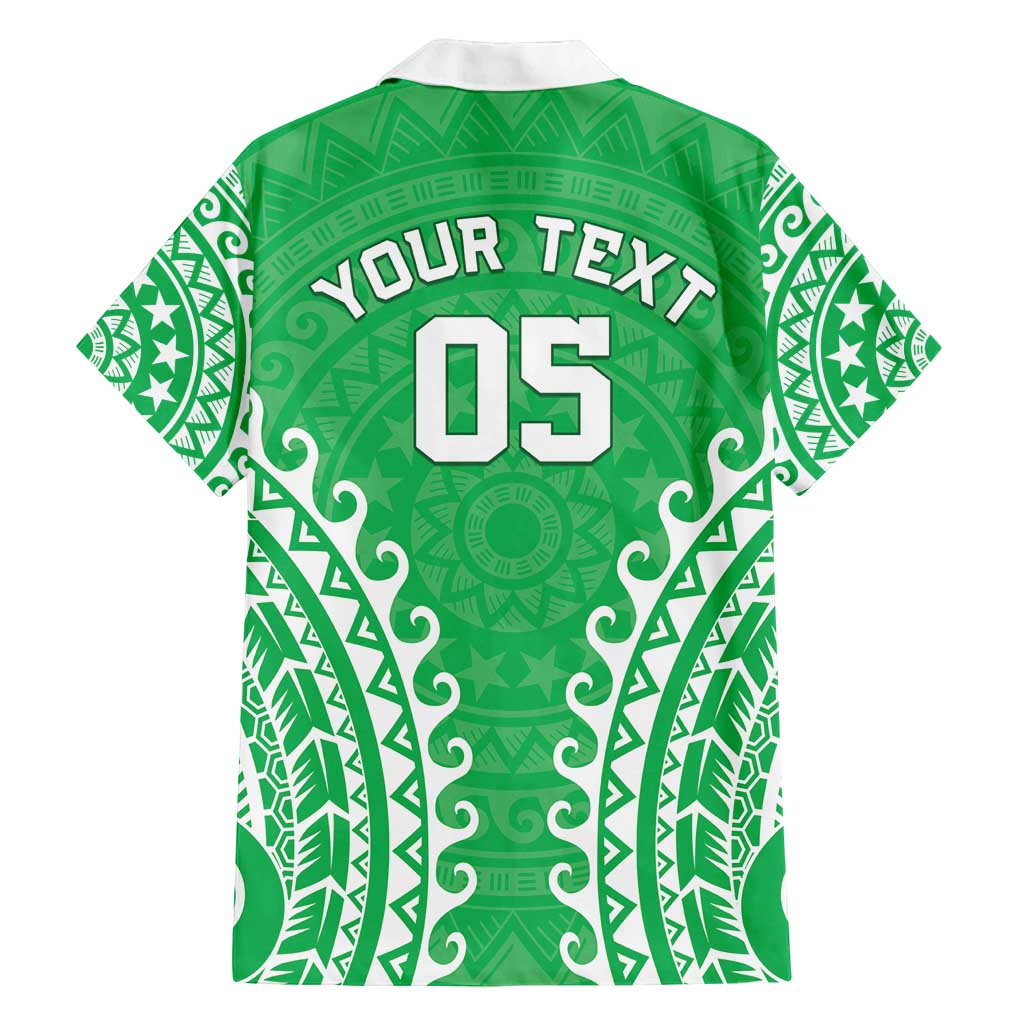 Custom Cook Islands Mitiaro Family Matching Summer Maxi Dress and Hawaiian Shirt Polynesian Tribal Tattoo LT05 - Polynesian Pride