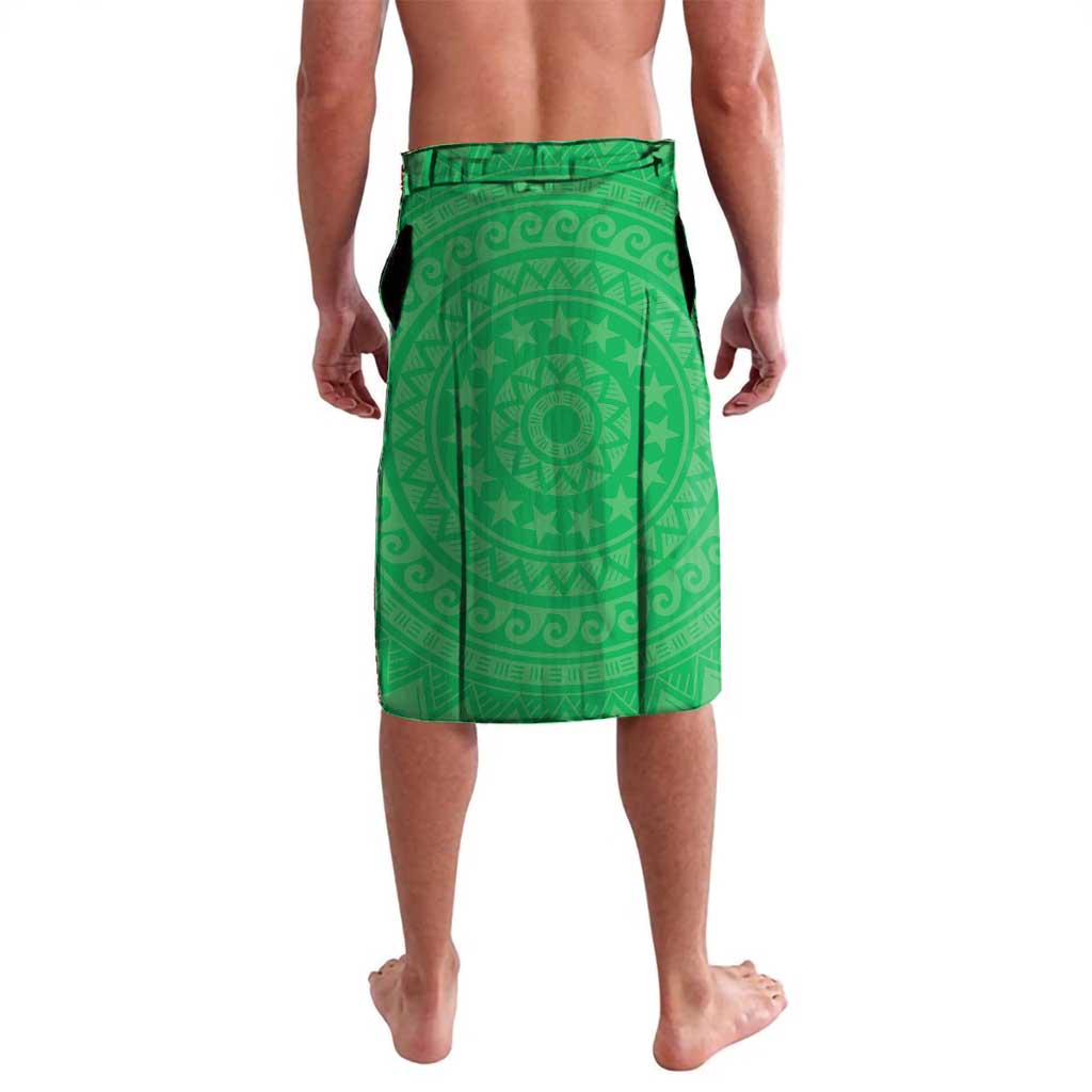Custom Cook Islands Mitiaro Lavalava Polynesian Tribal Tattoo