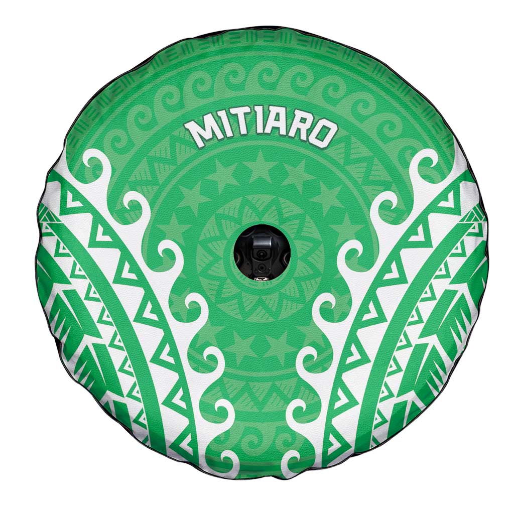 Cook Islands Mitiaro Spare Tire Cover Polynesian Tribal Tattoo LT05 - Polynesian Pride