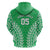 Custom Cook Islands Mitiaro Zip Hoodie Polynesian Tribal Tattoo