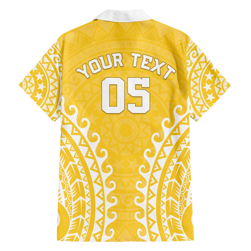 Custom Cook Islands Aitutaki Family Matching Summer Maxi Dress and Hawaiian Shirt Polynesian Tribal Tattoo LT05 - Polynesian Pride