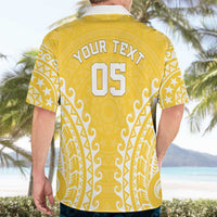 Custom Cook Islands Aitutaki Hawaiian Shirt Polynesian Tribal Tattoo LT05 - Polynesian Pride