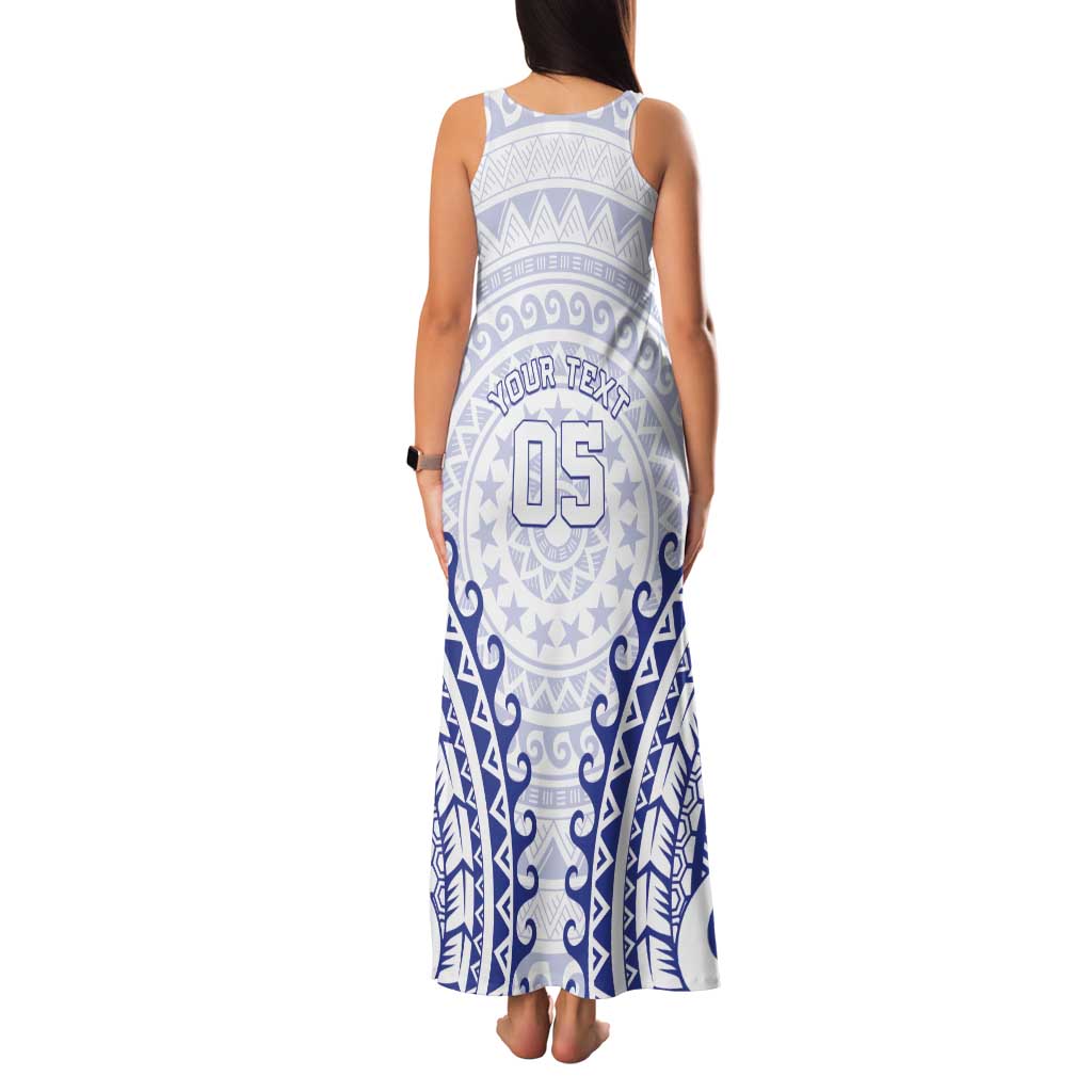 Custom Cook Islands Palmerston Family Matching Tank Maxi Dress and Hawaiian Shirt Polynesian Tribal Tattoo LT05 - Polynesian Pride
